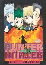 Hunter x Hunter. Tom 10. Autor: YoshiHiro Togashi. Dadada.pl Okładka książki Hunter x Hunter. Tom 10