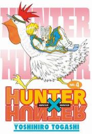 HUNTER x HUNTER. Tom 4. Autor: YoshiHiro Togashi. Dadada.pl Okładka książki HUNTER x HUNTER. Tom 4
