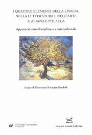 Okładka książki I Quattro Elementi Nella Lingua, Nella Letteratura
