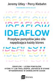 Ideaflow. Autor: David Kelley, Utley Jeremy, Klebahn Perry. Dadada.pl Okładka książki Ideaflow
