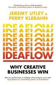 Ideaflow. Autor: Utley Jeremy, Klebahn	 Perry. Dadada.pl Okładka książki Ideaflow