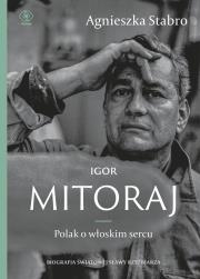 Igor Mitoraj. Polak o włoskim sercu. Autor: Stabro Agnieszka. Dadada.pl Okładka książki Igor Mitoraj. Polak o włoskim sercu