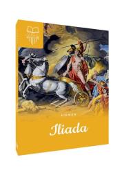 Iliada TW. Autor: Homer. Dadada.pl Okładka książki Iliada TW