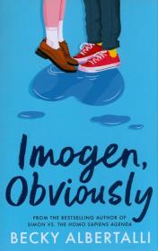 IMOGEN OBVIOUSLY. Autor: Becky Albertalli. Dadada.pl Okładka książki IMOGEN OBVIOUSLY