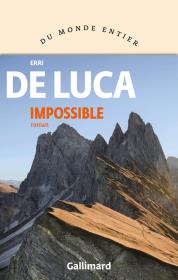Impossible przekład francuski. Autor: De Luca Erri. Dadada.pl Okładka książki Impossible przekład francuski