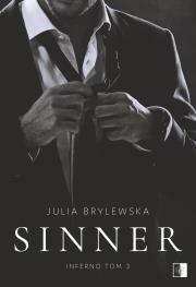 Inferno Tom 3. Sinner (pocket). Autor: Julia Brylewska. Dadada.pl Okładka książki Inferno Tom 3. Sinner (pocket)