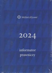 Okładka książki Informator Prawniczy 2024 (granatowy)
