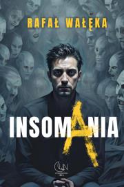 Insomania. Autor: Rafał Wałęka. Dadada.pl Okładka książki Insomania