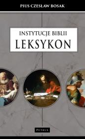 Okładka książki Instytucje Biblii. Leksykon