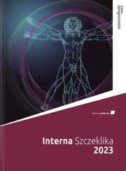 Interna Szczeklika 2023. Autor: Andrzej Szczeklik. Dadada.pl Okładka książki Interna Szczeklika 2023