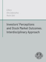 Investors' Perceptions and Stock Market Outcomes. Autor: red. Martin Dahl, Olha Zadorozhna. Dadada.pl Okładka książki Investors' Perceptions and Stock Market Outcomes