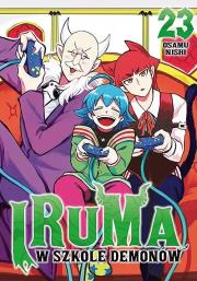 Iruma w szkole demonów tom 23. Autor: Osamu Nishi. Dadada.pl Okładka książki Iruma w szkole demonów tom 23