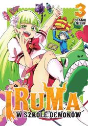 Iruma w szkole demonów. Tom 3. Autor: Osamu Nishi. Dadada.pl Okładka książki Iruma w szkole demonów. Tom 3