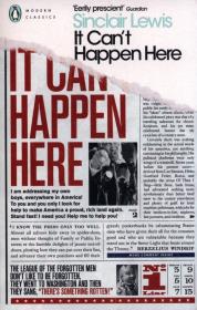 Okładka książki It Can't Happen Here