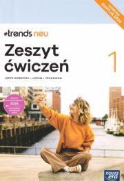 J. Niemiecki 1 #trends neu ćw.. Autor:   Praca zbiorowa. Dadada.pl Okładka książki J. Niemiecki 1 #trends neu ćw.