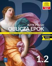 J.polski LO Oblicza epok 1/2 w. 2022 WSiP. Autor: Opracowanie zbiorowe. Dadada.pl Okładka książki J.polski LO Oblicza epok 1/2 w. 2022 WSiP
