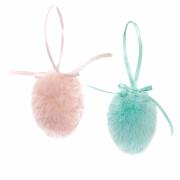 Jajka futerkowe zawieszki 6cm pastelowe 2 szt.. Wydawca: DP CRAFT. Dadada.pl Opakowanie Jajka futerkowe zawieszki 6cm pastelowe 2 szt.