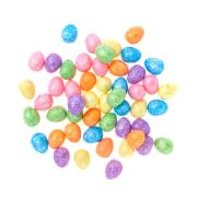 Jajka styropianowe brokatowe 1,8cm tęczowe 50 szt.. Wydawca: DP CRAFT. Dadada.pl Opakowanie Jajka styropianowe brokatowe 1,8cm tęczowe 50 szt.