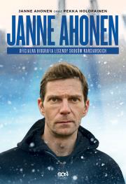 Janne Ahonen. Oficjalna biografia. Autor: Janne Ahonen, Pekka Holopainen, Marta Laskowska. Dadada.pl Okładka książki Janne Ahonen. Oficjalna biografia