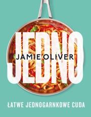 Jedno. Łatwe jednogarnkowe cuda. Autor: Jamie Oliver. Dadada.pl Okładka książki Jedno. Łatwe jednogarnkowe cuda