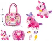 Opakowanie Jednorożec pluszowy torebka z akcesoriami