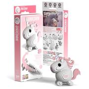 Opakowanie Jednorożec Różowy Eugy Eko Układanka 3D