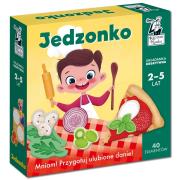 Jedzonko. Układanka kreatywna 2-5 lat. Autor: Nowakowska Katarzyna. Dadada.pl Okładka książki Jedzonko. Układanka kreatywna 2-5 lat