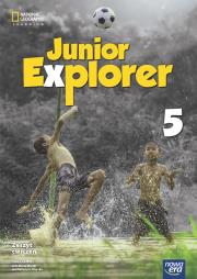 Język angielski SP 5 Junior Explorer neon Ćw.. Autor: Marta Mrozik, Katarzyna Kłopska. Dadada.pl Okładka książki Język angielski SP 5 Junior Explorer neon Ćw.