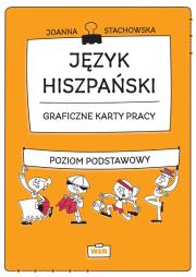 Okładka książki Język hiszpański. Graficzne karty prac PP