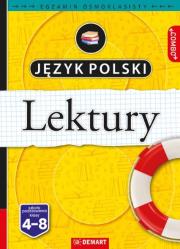 Język polski. Lektury klasy 4-8. Repetytorium. Egzamin ósmoklasisty. Autor: Wróbel Anna. Dadada.pl Okładka książki Język polski. Lektury klasy 4-8. Repetytorium. Egzamin ósmoklasisty