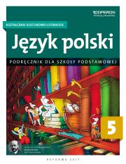 Język polski SP 5 Kształ. kulturowo..Podr. OPERON. Autor: Składanek Małgorzata. Dadada.pl Okładka książki Język polski SP 5 Kształ. kulturowo..Podr. OPERON