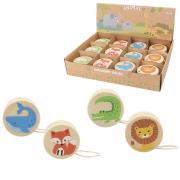 Opakowanie Jojo drewniane - zwierzątka