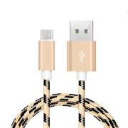Opakowanie Kabel ładowarka microusb złoty