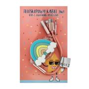 Opakowanie Kabelek 3w1 Tęcza