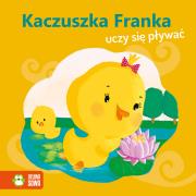 Kaczuszka Franka uczy się pływać. Wiosenne bajeczki. Autor: Opracowanie zbiorowe. Dadada.pl Okładka książki Kaczuszka Franka uczy się pływać. Wiosenne bajeczki