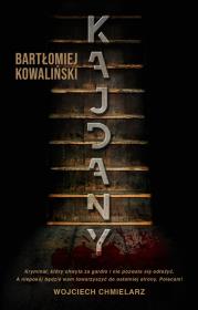 Kajdany. Autor: Bartłomiej Kowaliński. Dadada.pl Okładka książki Kajdany