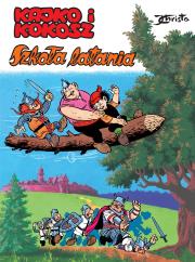 Kajko i Kokosz. Szkoła latania. Autor: Janusz Christa. Dadada.pl Okładka książki Kajko i Kokosz. Szkoła latania