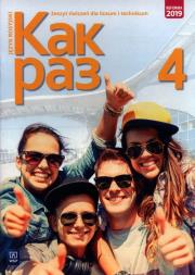 Okładka książki Kak raz j. ros. ćw. LO cz.4 2022 WSiP