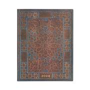 Okładka książki Kalendar tygodniowy Flexi ultra 2024 Midnight Star