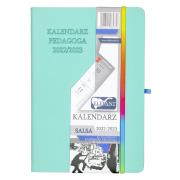 Kalendarz 2022/23 A5 tyg. Salsa akwamaryna ELEFANT. Wydawca: ELEFANT. Dadada.pl Opakowanie Kalendarz 2022/23 A5 tyg. Salsa akwamaryna ELEFANT