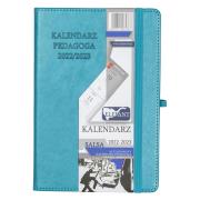Kalendarz 2022/23 A5 tyg. Salsa turkusowy ELEFANT. Wydawca: ELEFANT. Dadada.pl Opakowanie Kalendarz 2022/23 A5 tyg. Salsa turkusowy ELEFANT