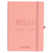 Kalendarz 2022/23 B6 tyg. Salsa morelowy-oczka. Wydawca: ELEFANT. Dadada.pl Opakowanie Kalendarz 2022/23 B6 tyg. Salsa morelowy-oczka