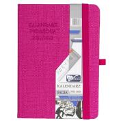Kalendarz 2022/23 B6 tyg. Salsa różowy ELEFANT. Wydawca: ELEFANT. Dadada.pl Opakowanie Kalendarz 2022/23 B6 tyg. Salsa różowy ELEFANT
