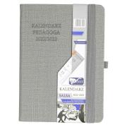 Kalendarz 2022/23 B6 tyg. Salsa szary ELEFANT. Wydawca: ELEFANT. Dadada.pl Opakowanie Kalendarz 2022/23 B6 tyg. Salsa szary ELEFANT