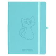 Kalendarz 2022/23 B6 tyg. Salsa turkus-kotek. Wydawca: ELEFANT. Dadada.pl Opakowanie Kalendarz 2022/23 B6 tyg. Salsa turkus-kotek