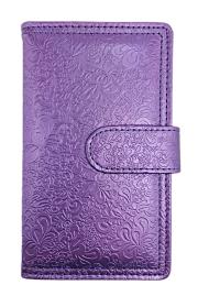 Opakowanie Kalendarz 20223 B6 dzienny z zapięciem flower fioletowy