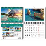 Opakowanie Kalendarz 2023 13 Plansz A4 Podróże