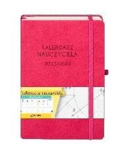 Okładka książki Kalendarz 2023/2024 B5 nauczyciela TDW rózowy