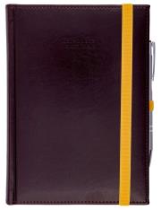 Opakowanie Kalendarz 2023/2024 nauczyciela Nebraska z gumką CZEKOLADA