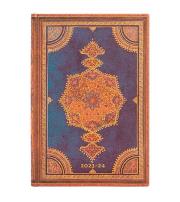 Kalendarz 2023/2024 Safavid Indigo Mini Tygodniowy. Wydawca: PAPERBLANKS kalendarze. Dadada.pl Opakowanie Kalendarz 2023/2024 Safavid Indigo Mini Tygodniowy